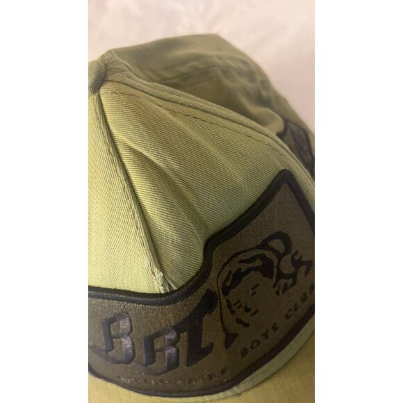Vintage Bbc Ice Cream Billionaire Boys Club Olive Green Snapbacks Hat Patch Logo - Picture 16 of 16